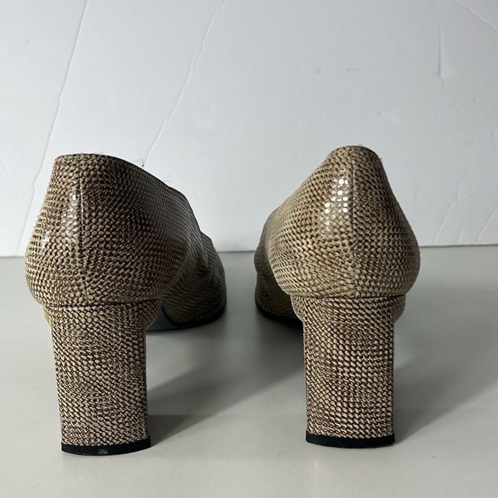 Stuart Weitzman Matrix Block Heels Square Toe Wom… - image 5